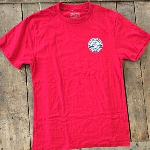 Red Short Sleeve Graphic Tee - Unbranded